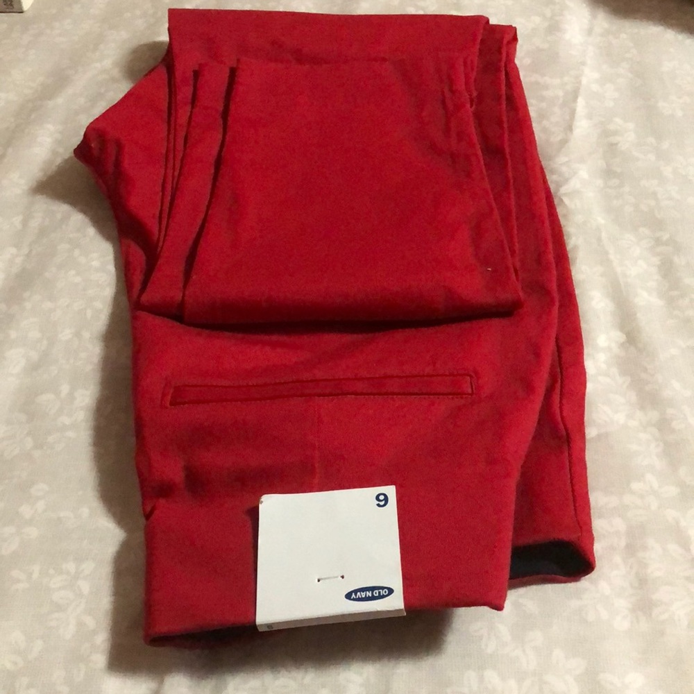 NWT Ankle red pant